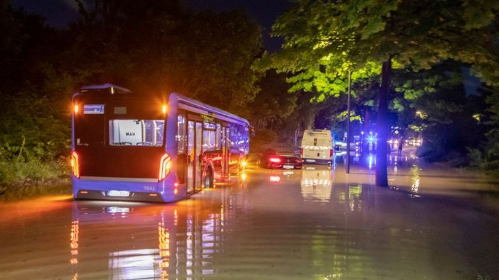 Tornádo v Polsku poškodilo desítky budov, silné bouřky zasáhly i další evropské země; Zdroj foto: ČTK