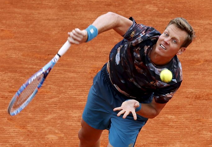 Tomáš Berdych na turnaji v Monte Carlu