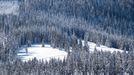 Krkonoše, zimní stezka z Lysé hory na Vrbatovu boudu