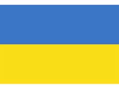 Vlajka Ukrajiny.