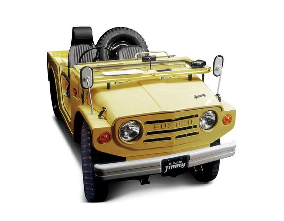 Jeden z ikonických modelů Suzuki - první generace off-roadu Jimny (LJ10).