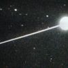 Sonda Stardust zachycená při vstupu do atmosféry
