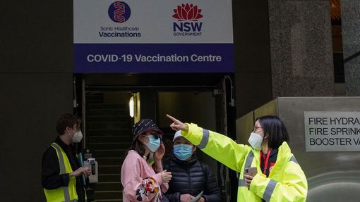 Pandemie koronaviru v Sydney, snímek ze srpna 2021