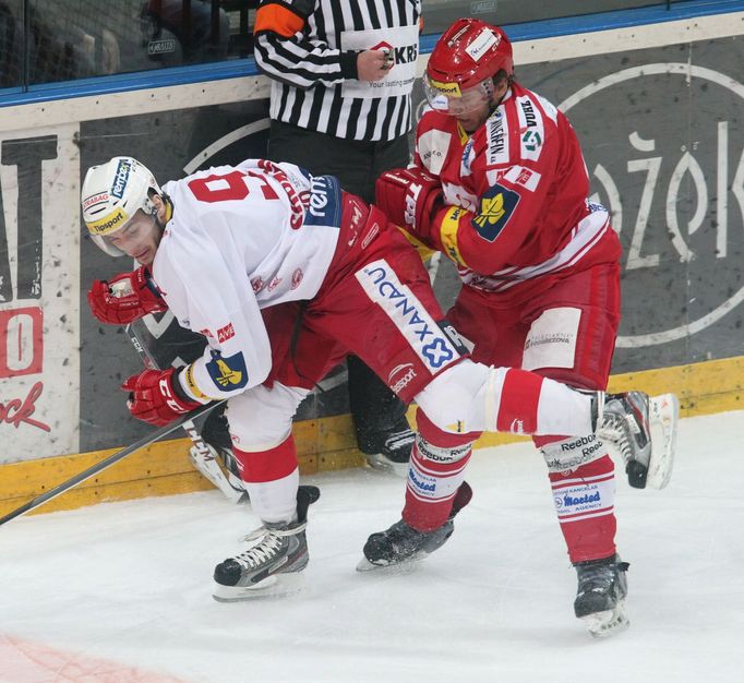 Slavia vs. Třinec, utkání hokejové extraligy