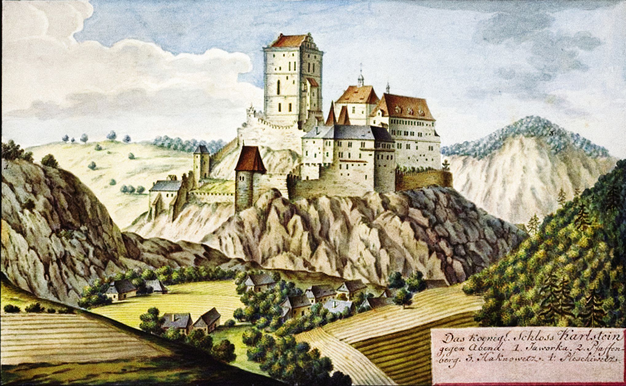 Fotogalerie / Karlštejn / Karlštejnu je už 665 let. Nejznámější hrad v Česku slaví výročí svého otevření.