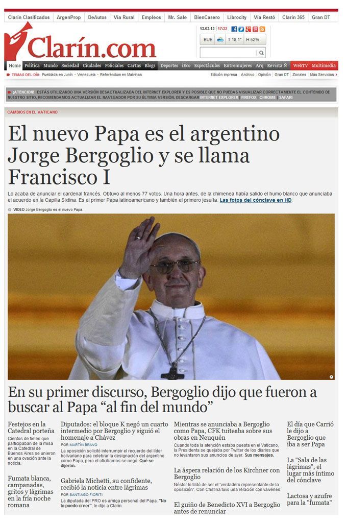 Svět píše o zvolení nového papeže
