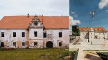 Objevil se ve filmech, pak léta chátral. Zámek Bzí ale nyní zachraňují architekti