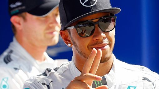 F1, VC Itálie 2014:  Lewis Hamilton a Nico Rosberg