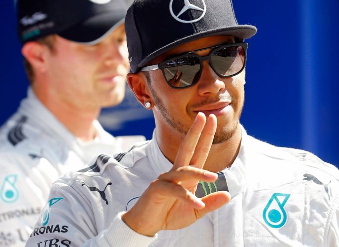 F1, VC Itálie 2014:  Lewis Hamilton a Nico Rosberg