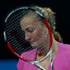 Petra kvitová smutní po vyřazení z Australian open 2014