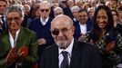 Salman Rushdie převzal Mírovou cenu německých knihkupců.