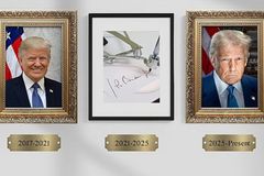 Bílý dům „vymazal“ Bidena. Mezi dvěma Trumpy visí gesto opovržení a výsměchu