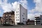 Bytový projekt NAVEZ – 5 v centru Schaarbeeku (Belgie) navrhl architektonický ateliér MSA / V+.