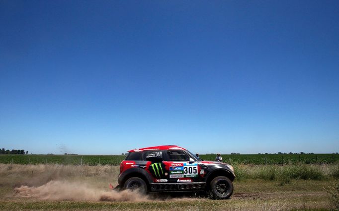 Rallye Dakar, 1. etapa: Orlando Terranova, Mini