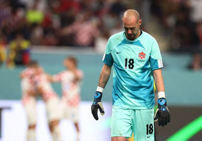 Milan Borjan, brankář kanadské reprezentace, MS ve fotbale 2022