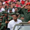 Hugo Chávez v Caracasu