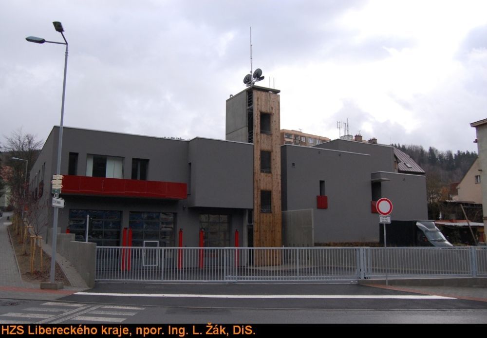 Hasičská stanice v Tanvaldě