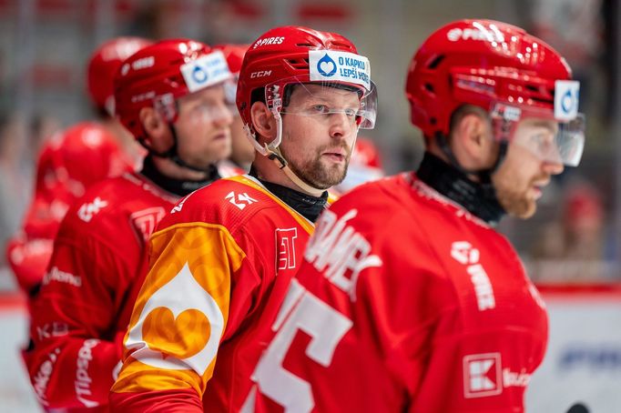 Petr Vrána v dresu Třince