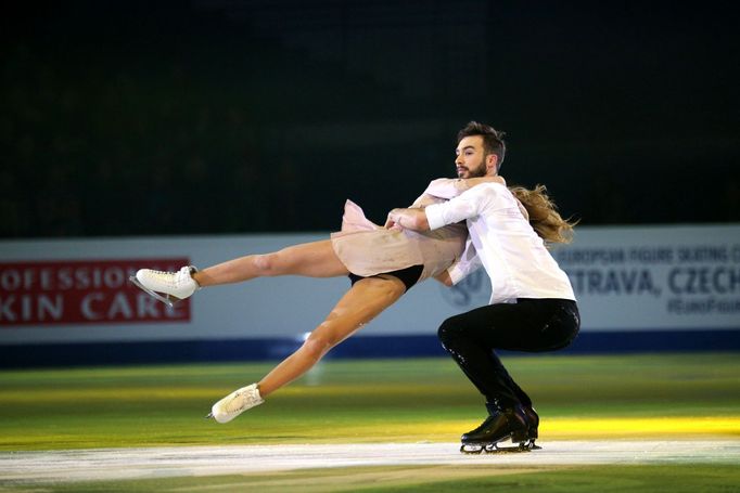 ME v krasobruslení 2017: Gabriella Papadakisová a Guillaume Cizeron