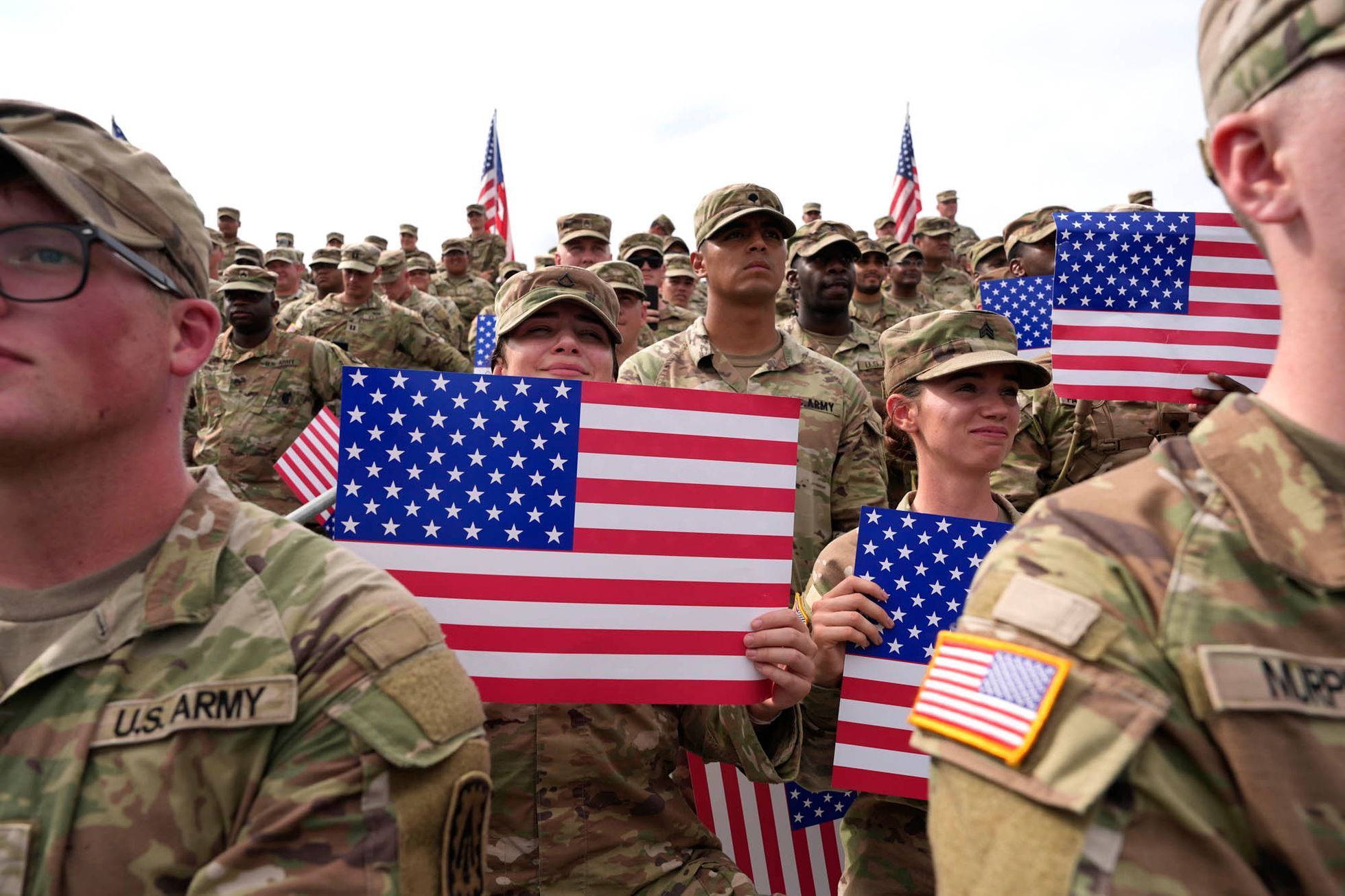 Fort Bragg, USA, Donald Trump. armáda, základna, vojáci