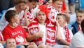 Polští fanoušci v hledišti na přípravném zápase s Islandem před před mistrovstvím Evropy