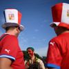 Čeští fanoušci před zápasem Eura 2024 Portugalsko - Česko