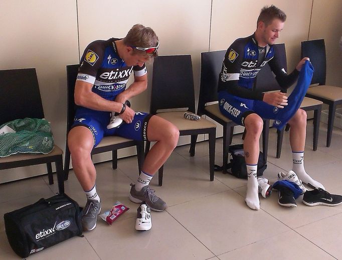 Marcel Kittel a Maxime Bouet