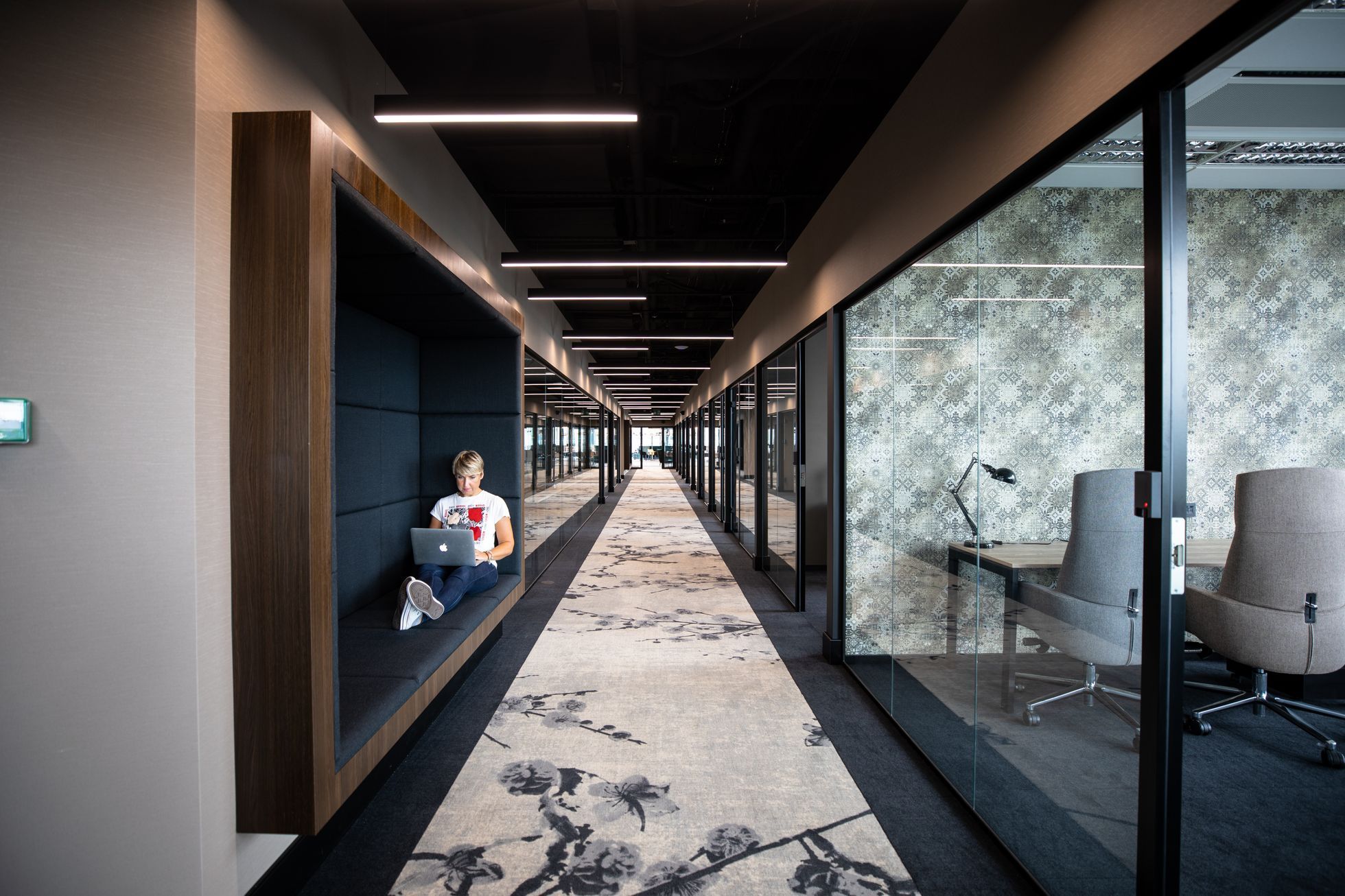 Business link kancelář coworking zasedací místnost