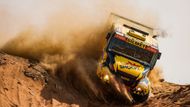 Martin Macík ml. (Iveco) v 8. etapě Rallye Dakar 2021