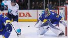 Marian Hossa a Henrik Lundqvist