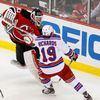 Play off NHL, New Jersey - Rangers, čtvrté utkání (Richards, Brodeur)