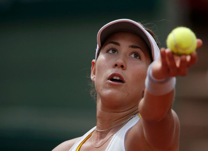 Garbiňe Muguruzaová ve čtvrtfinále French Open 2015