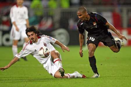 Malouda a Gattuso ve čtvrtfinále Ligy mistrů