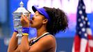 Naomi Ósakaová slaví triumf ve dvouhře na US Open