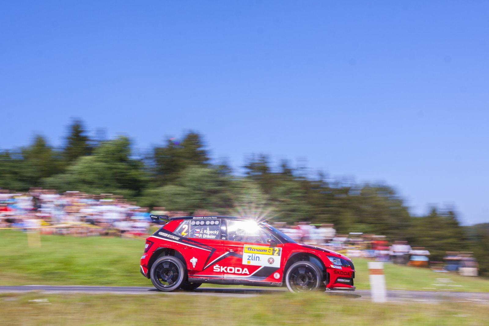 Barum rallye 2016: Jan Kopecký, Škoda Fabia R5