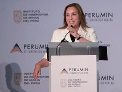 Odvolaná peruánská prezidentka Dina Boluarteová