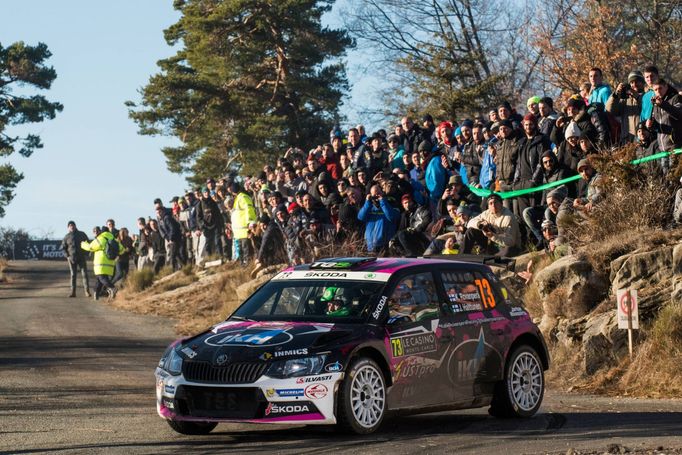 Rallye Monte Carlo 2018: Kalle Rovanperä, Škoda Fabia R5