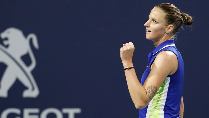 Karolína Plíšková si zahraje o své premiérové finále na turnaji v Miami.