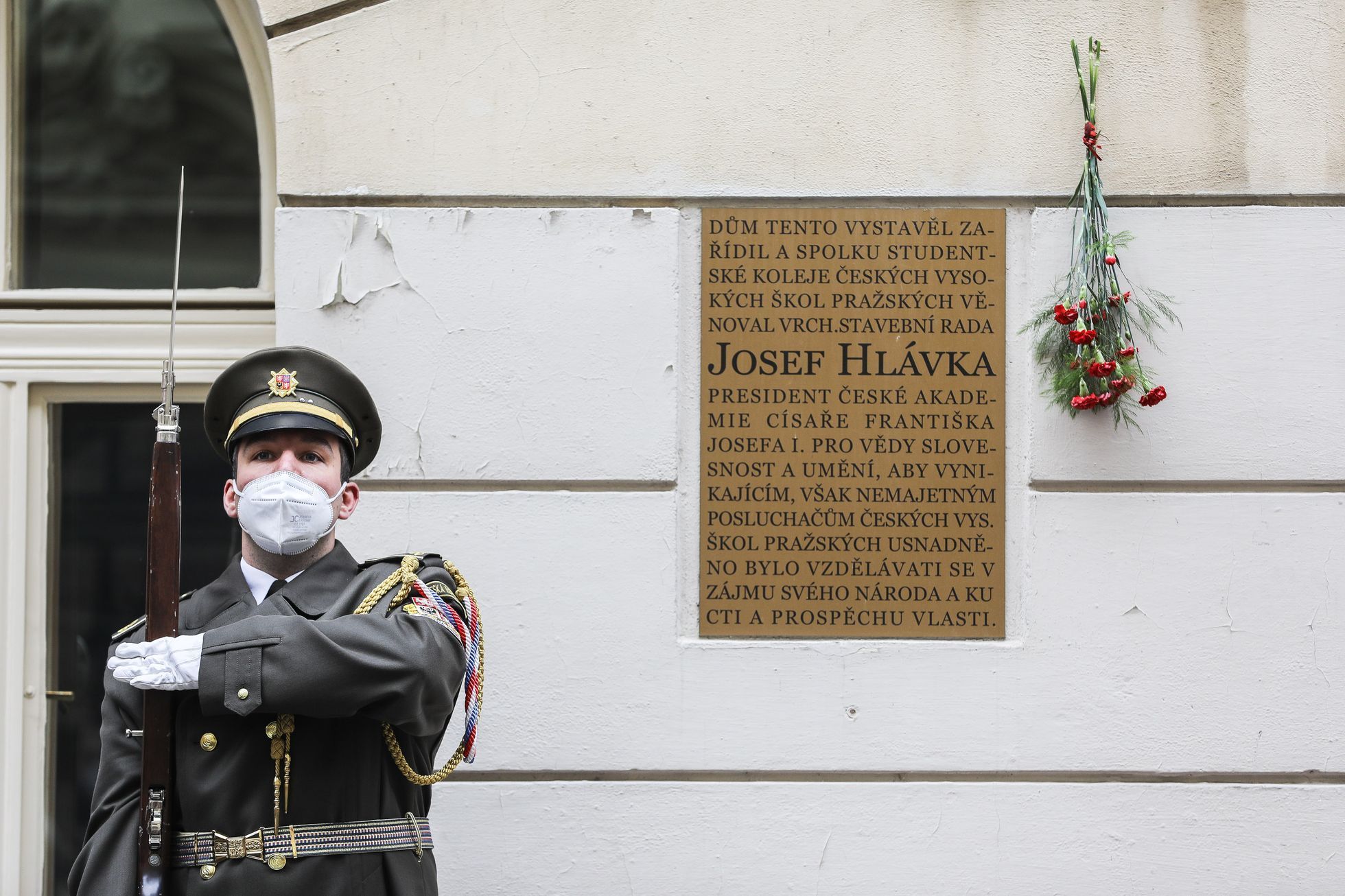 17. listopad 2021, státní svátek, Sametová revoluce, 17. 11. 2021, Národní třída, Hlávkova kolej