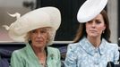 Catherine a Camilla - Trooping the Colour v Londýně