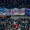 Fanoušci Chelsea v prvním čtvrtfinále Evropské ligy Slavia - Chelsea