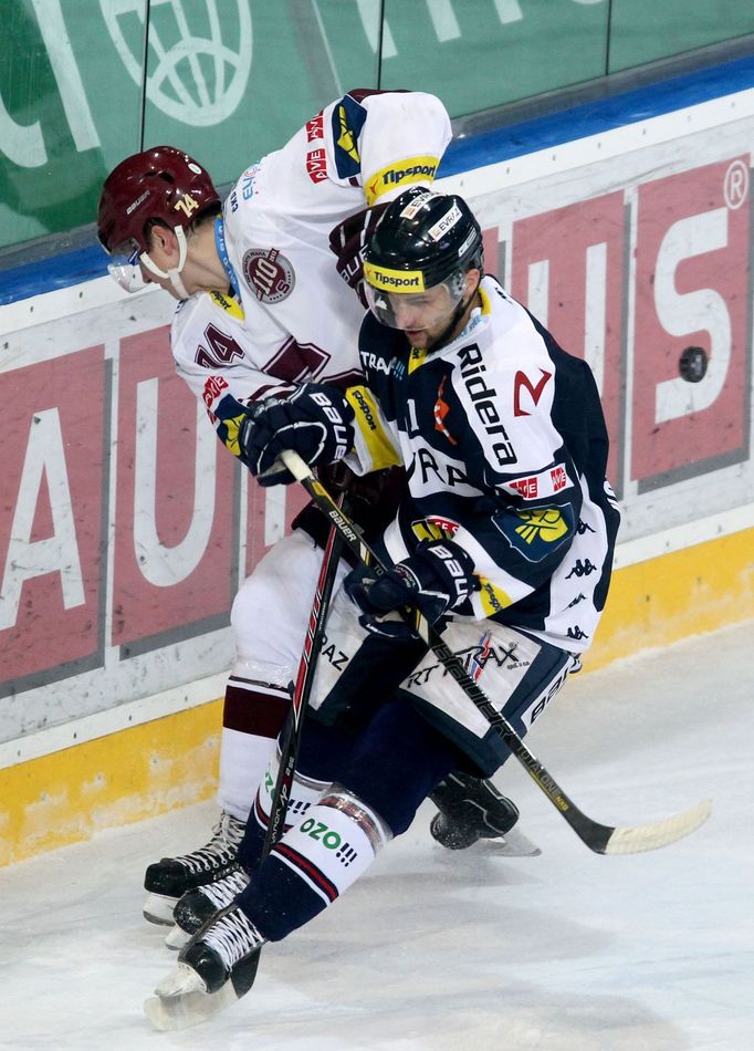 Sparta - Vítkovice: Daniel Přibyl (74) - Lukáš Kovář