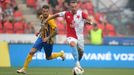 Vladimír Coufal v ligovém zápase Slavia - Opava.