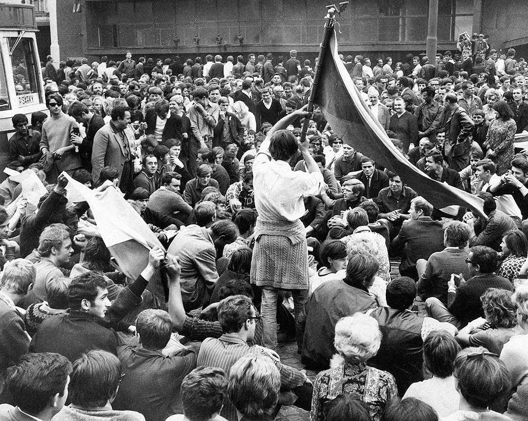 Jednorázové užití / Foto: Připomeňte si obrazem srpnovou invazi v roce 1968 / M