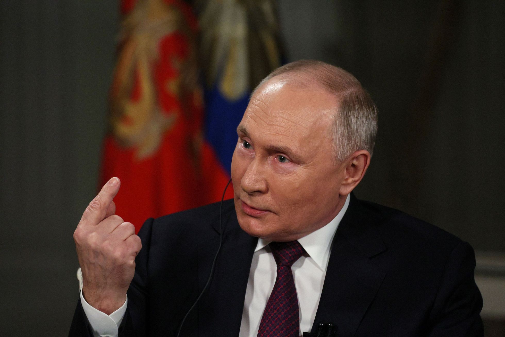 tucker carlson vladimir putin rusko prezident