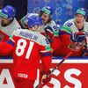 Češi slaví gól v semifinále MS 2024 Česko - Švédsko