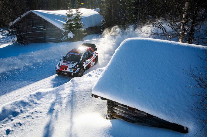 Sébastien Ogier, Toyota na trati Arktické rallye 2021