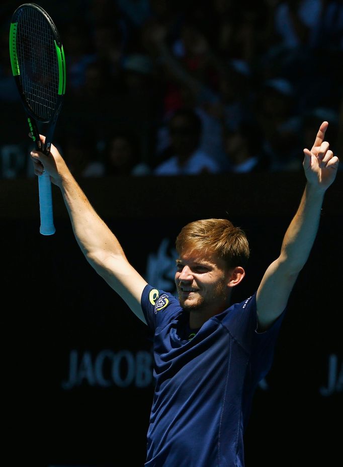 Australian Open 2017, 3. kolo: David Goffin