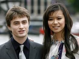 Daniel Radcliffe se svou "první láskou" Katie Leungovou.