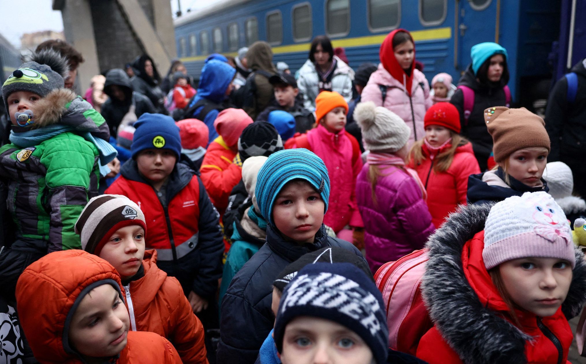 Ukrajina - uprchlíci